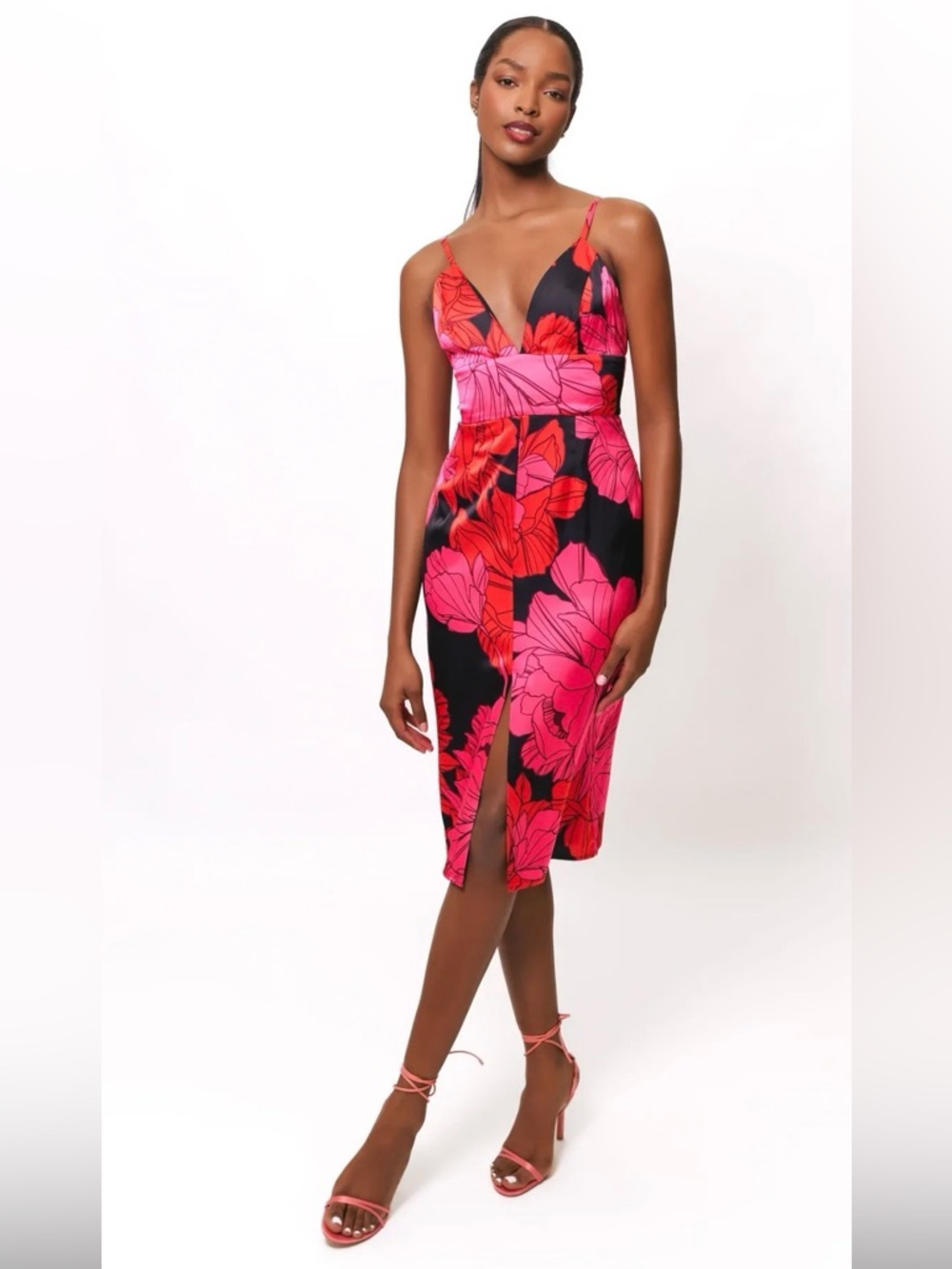 Hutch Floral Catalina Dress NWT